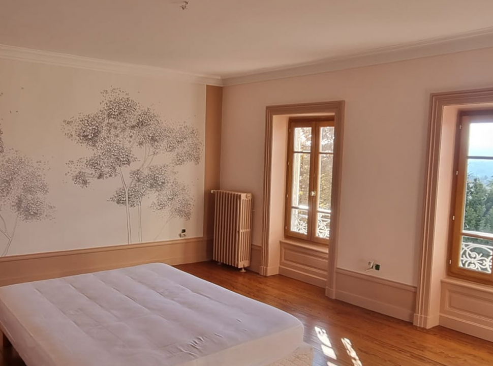 Peinture et papier peint