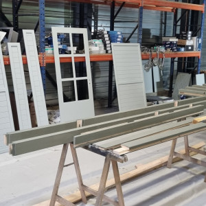 Peinture petit pavillon à Airelles Saint-Tropez, Château de la Messardière