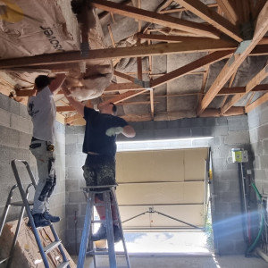 Transformation d’un garage en un bureau à Dardilly