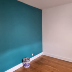Rénovation d'une chambre bien abîmée à Charnay