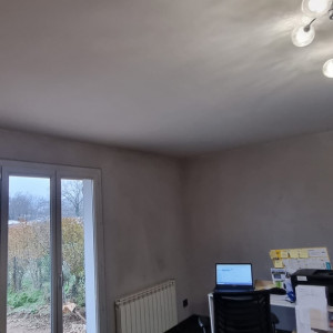 Rénovation cuisine, hall d'entrée à Saint-Etienne-des-Ouillières (69)