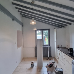 Rénovation peinture cuisine – Guéreins (01)