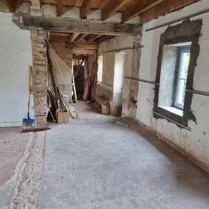 Rénovation plateau au Château de Tavernost à Francheleins
