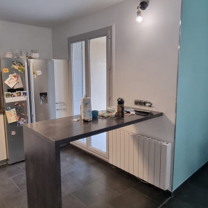 Rénovation cuisine, hall d'entrée à Saint-Etienne-des-Ouillières (69)