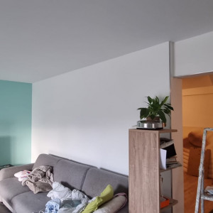 Rénovation cuisine, hall d'entrée à Saint-Etienne-des-Ouillières (69)