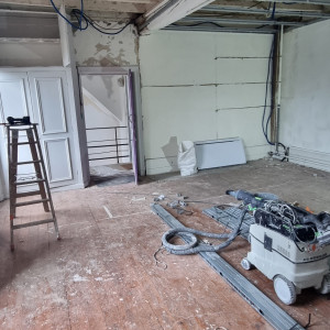 Rénovation d'une ancienne école à Lissieu