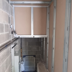 Transformation d’un garage en un bureau à Dardilly
