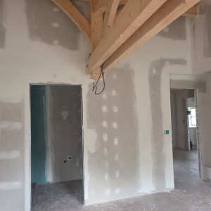 Rénovation plateau au Château de Tavernost à Francheleins