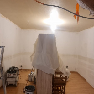 Rénovation cuisine, hall d'entrée à Saint-Etienne-des-Ouillières (69)