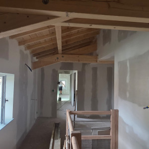 Rénovation plateau au Château de Tavernost à Francheleins