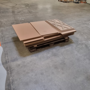 Peinture petit pavillon à Airelles Saint-Tropez, Château de la Messardière