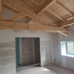 Rénovation plateau au Château de Tavernost à Francheleins