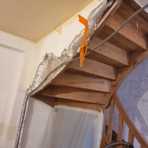 Rénovation cuisine, hall d'entrée à Saint-Etienne-des-Ouillières (69)