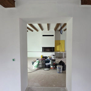 Rénovation plateau au Château de Tavernost à Francheleins