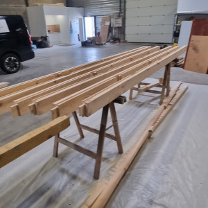 Peinture petit pavillon à Airelles Saint-Tropez, Château de la Messardière