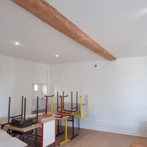 Rénovation d'une ancienne école à Lissieu