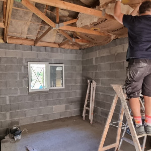 Transformation d’un garage en un bureau à Dardilly