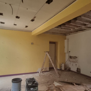 Rénovation d'une ancienne école à Lissieu