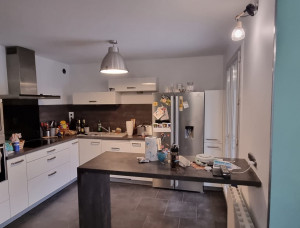 Rénovation cuisine, hall d'entrée à Saint-Etienne-des-Ouillières (69)